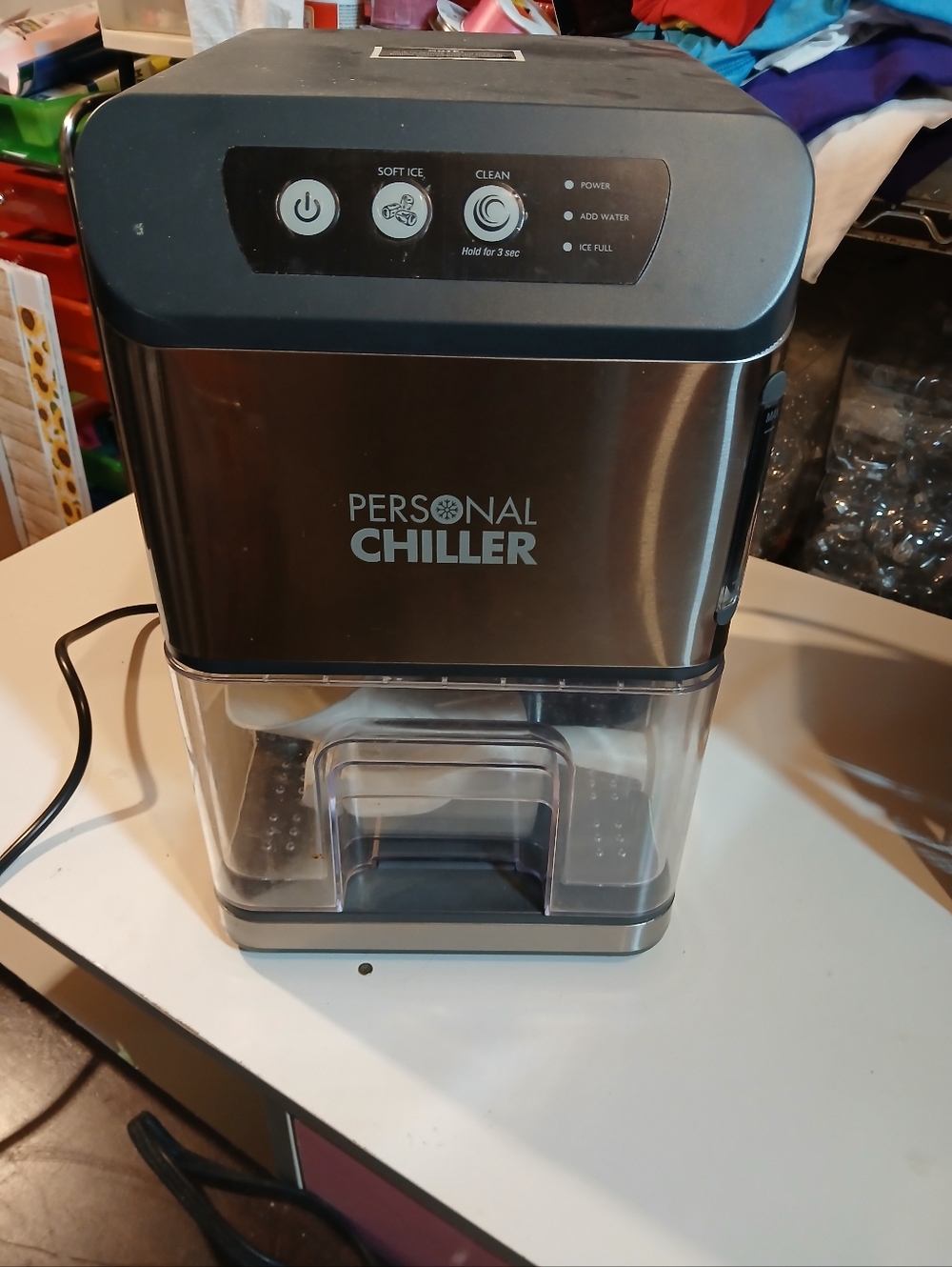Personal Chiller Countertop Ice Maker